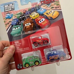 Disney Pixar Cars Mini Racers - 3 Pack